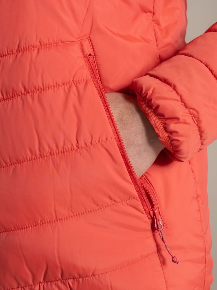 Craghoppers Orange Compresslite Hooded Jacket - Image 6 of 6