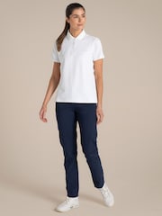 Craghoppers Cream Nosilife Thornbury Short Sleeved Polo Top - Image 3 of 6