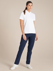 Craghoppers Cream Nosilife Thornbury Short Sleeved Polo Top - Image 4 of 6