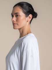 Craghoppers Cream Nosilife Solarshield+Long Sleeved T-Shirt - Image 4 of 4