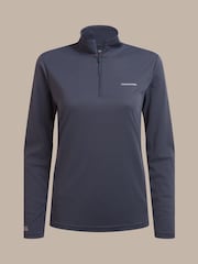 Craghoppers Grey Nosilife Solarshield+Half Zip Top - Image 5 of 5