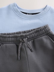 Blå - Baker by Ted Baker Oversized Genser og Joggebukser Sett - Bilde 3 av 10