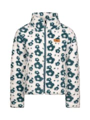 Trespass Green Adavale Printed Full Zip Fleece - Image 1 of 2