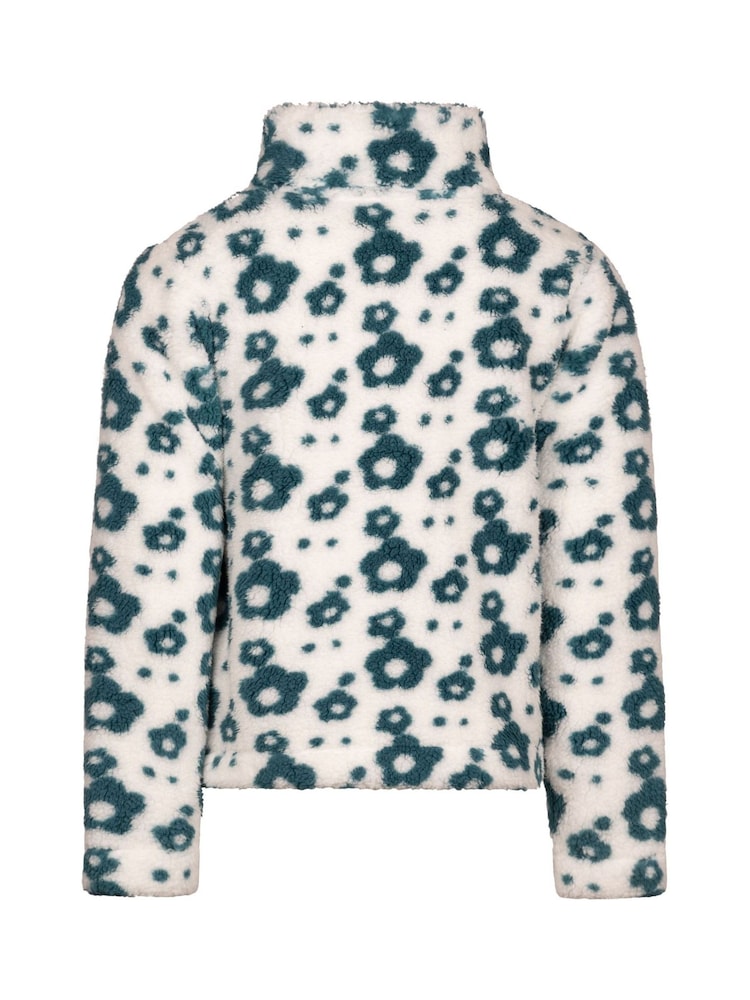 Trespass Green Adavale Printed Full Zip Fleece - Image 2 of 2