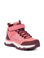Trespass Red Morgan High Top Boot Trainers - Image 2 of 5