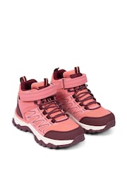Trespass Red Morgan High Top Boot Trainers - Image 3 of 5