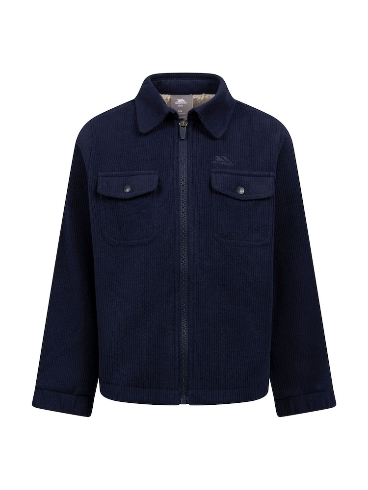 Trespass Blue Westunder Kids Unisex Fleece - Image 1 of 2 Trespass Blue Westunder Kids Unisex Fleece - Image 1 of 2