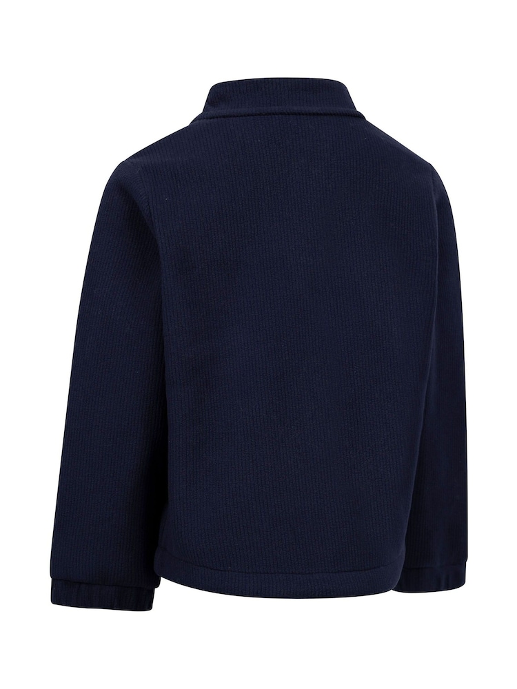 Trespass Blue Westunder Kids Unisex Fleece - Image 2 of 2 Trespass Blue Westunder Kids Unisex Fleece - Image 2 of 2