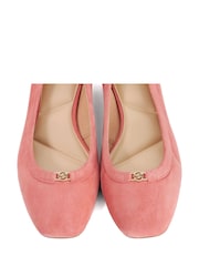 وردي - حذاء مسطح موديل Approve من Dune London - صورة 5 من 6