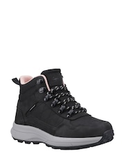 Negro - Botas de tobillo impermeables de piel Cotswolds Oddington - Imagen 1 de 4