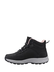 Negro - Botas de tobillo impermeables de piel Cotswolds Oddington - Imagen 2 de 4