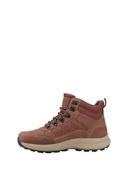 Marrón - Botas de tobillo impermeables de piel Cotswolds Oddington - Imagen 2 de 4