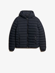 Superdry Blue Hooded Fuji Padded Jacket - Image 6 of 7