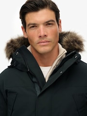 Superdry Everest parka i fuskepels Jakke - Bilde 4 av 6