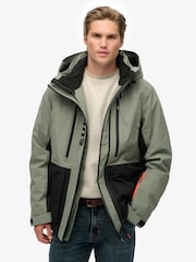 Superdry Green Ultimate Freestyle Ski Jacket - Image 1 of 9