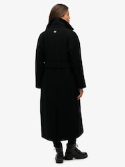 Superdry Relaxed Long Wool Blend Coat - Εικόνα 4 από 8