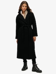 Superdry Relaxed Long Wool Blend Coat - Εικόνα 5 από 8