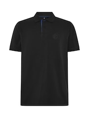 Czarny - Koszulka polo Didriksons Axel - Obraz 1 z 2