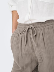 JDY Cheesecloth Wide Leg Trousers - Imaginea 5 din 7