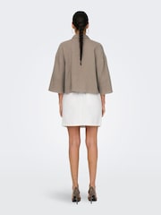 Grau - JDY Cheesecloth Cropped-Hemd - Bild 3 von 7