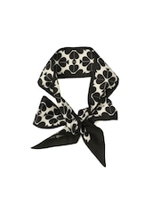 Kate Spade Black New York Flower Skinny Scarf - Image 3 of 4