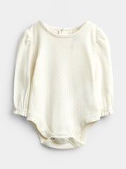 JoJo Maman Bébé Denim Embroidered Chambray Dungaree Set - Image 2 of 6