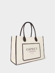 Osprey London Natural The Great Gaddesden Canvas Tote Bag - Image 3 of 6