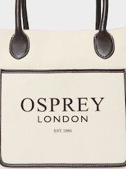Osprey London Natural The Great Gaddesden Canvas Tote Bag - Image 5 of 6