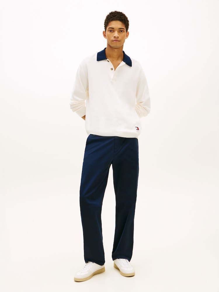 Tommy Hilfiger Blue Otis Regular Twill Chinos - Image 2 of 6