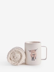 Hamish the Highland Cow Travel Mug and Cosy Socks Christmas Gift Set - Изображение 5 5