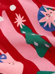 Red/Pink Stripe Christmas Snuggle Pyjamas 1 Pack (9mths-12yrs) - Image 3 of 4