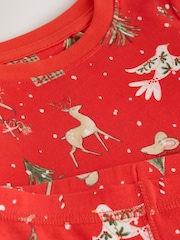 Red Mouse Christmas Snuggle Pyjamas Set (9mths-12yrs) - Image 4 of 4