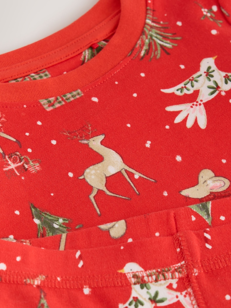 Red Mouse Christmas Snuggle Pyjamas Set (9mths-12yrs) - Image 4 of 4 Red Mouse Christmas Snuggle Pyjamas Set (9mths-12yrs) - Image 4 of 4