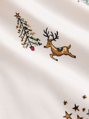 White Christmas Snuggle Pyjamas Set (9mths-12yrs) - Image 3 of 4