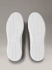 Calvin Klein Pink Avenue Leather Logo Trainers - Image 5 of 6