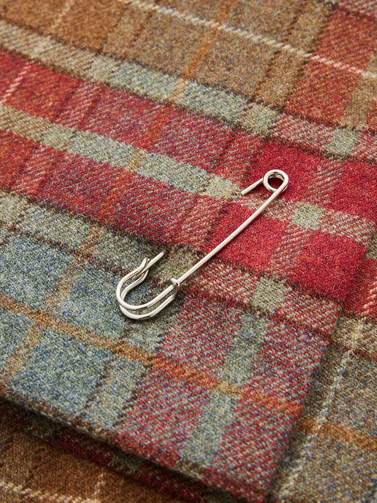 Celtic & Co. Brown Celt Midi Kilt Skirt - Image 4 of 4