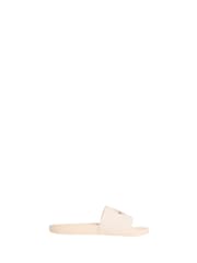 Calvin Klein Pink Canvas Signature Logo Sliders - Image 1 of 4