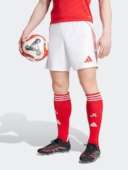 adidas White Arsenal Home Shorts - Image 1 of 7