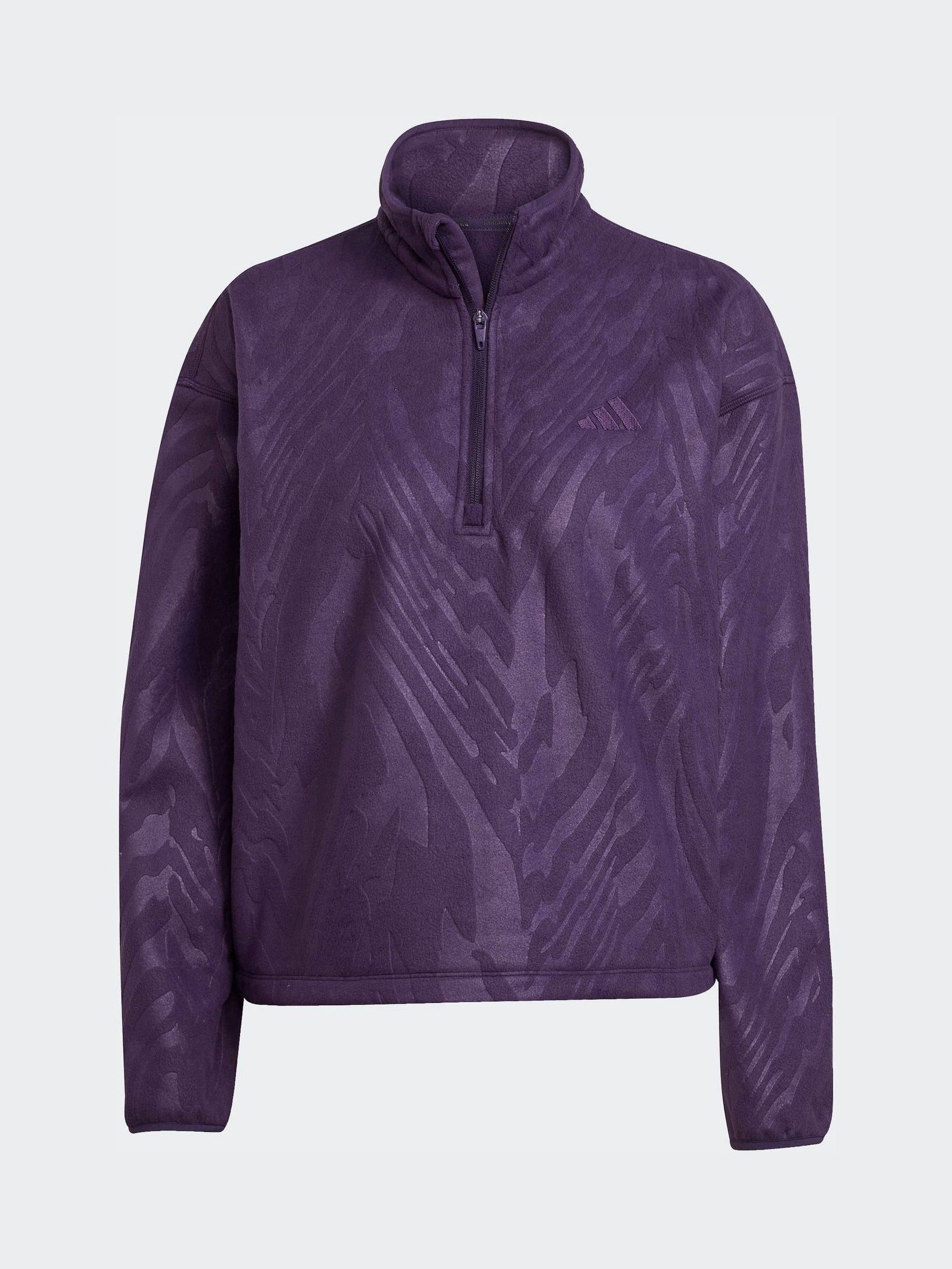 Buy adidas Purple Aop Polar Fleece Sweatshirt from Next USA