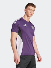 adidas Purple Manchester United Tiro Competition Training Jersey - Image 3 of 7