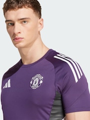 adidas Purple Manchester United Tiro Competition Training Jersey - Image 4 of 7