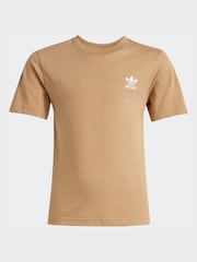 adidas Originals Brown Top Short Set - Image 8 of 8