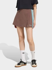 adidas Originals Brown Tailored Skirt - Image 1 of 6