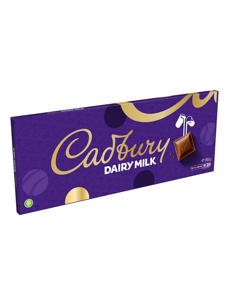 Cadbury Dairy Milk Chocolate Gift Bar 850g - Image 1 of 2