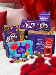 Cadbury Valentines Day Chocolate Basket - Image 1 of 3