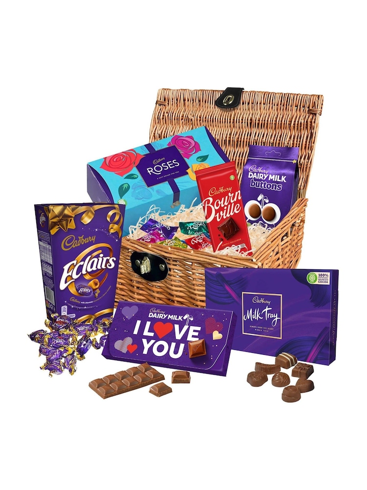 Cadbury Valentines Day Chocolate Basket - Image 2 of 3