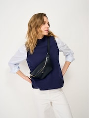 Crew Clothing Leather Belt Bag - Image 1 of 3