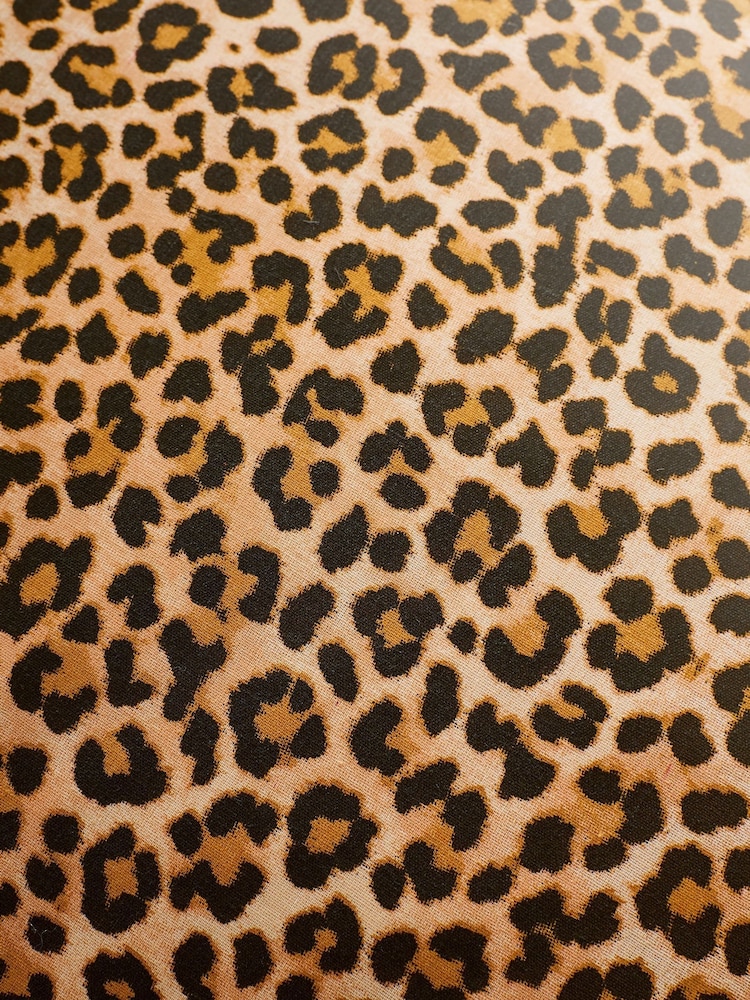 Copenhagen Home Leopard Ruffle Duvet Cover Set - Image 4 of 4