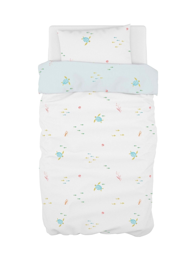 Copenhagen Home Aqua Under The Sea Duvet Cover Set - Image 4 of 4