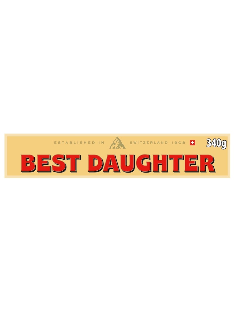 Toblerone Best Daughter Milk Chocolate Bar 340g - Image 2 of 3